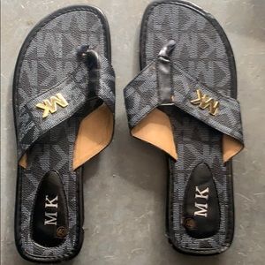 Michael Kors flip flop sandals